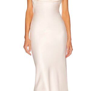 x REVOLVE Kylen Midi Dress Michael Costello (NWT)